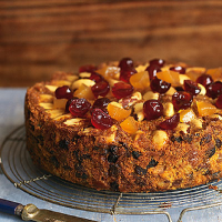 Tropical Christmas cake