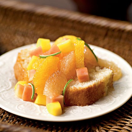 Tropical citrus compote