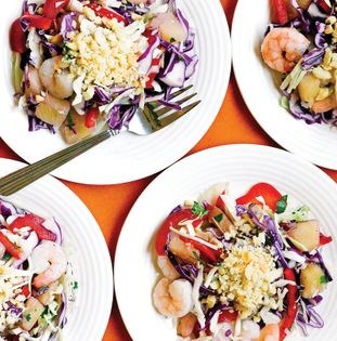 Tropical coleslaw