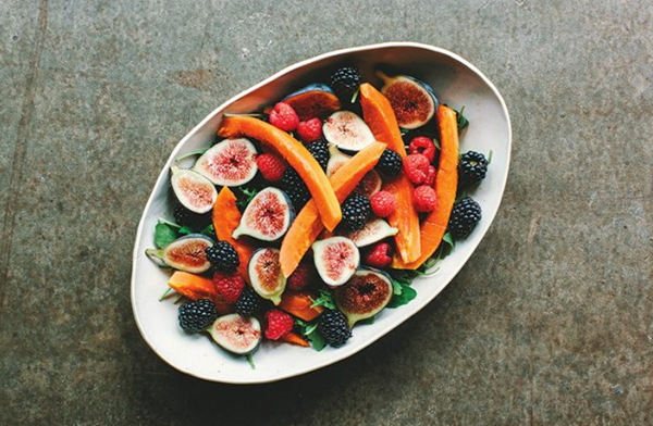 Tropical fall salad