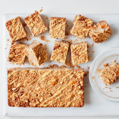 Tropical flapjacks