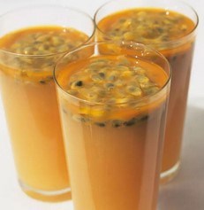 Tropical fruit jellies