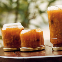 Tropical fruit salad marmalade