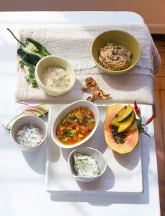 Tropical fruit salsa