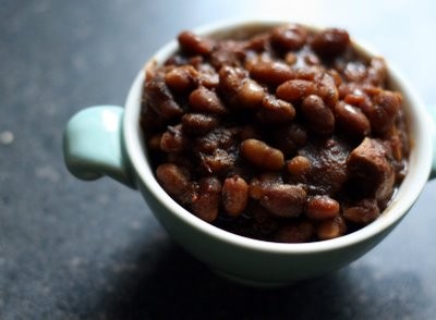 Tropical fusion baked beans