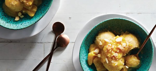 Tropical jackfruit nice cream