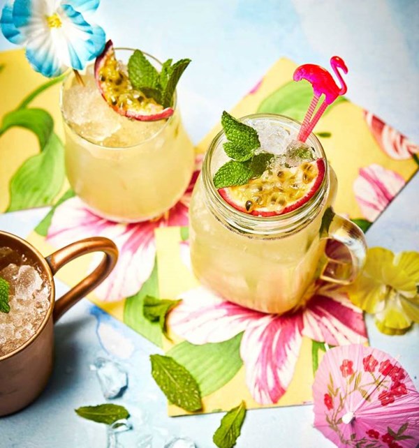 Tropical Moscow mule
