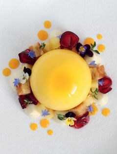 Tropical petit gâteau