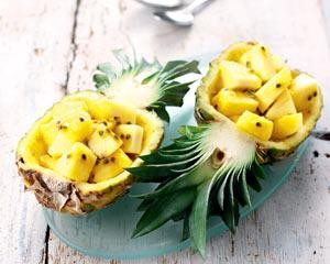 Tropical pineapple salad
