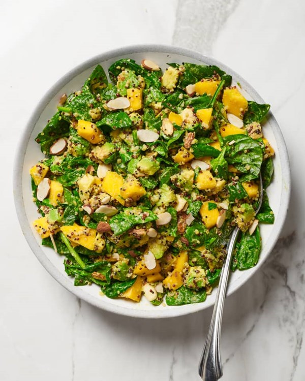 Tropical quinoa salad