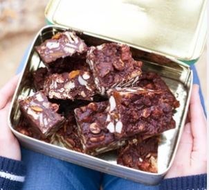 Tropical rocky road