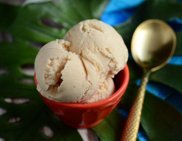 Tropical smoothie ice cream