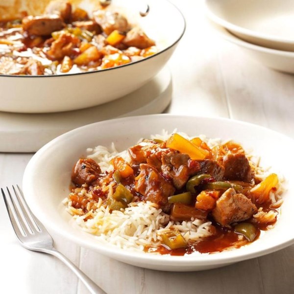 Tropical sweet and spicy pork tenderloin