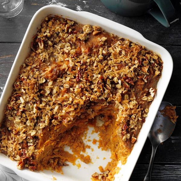 Tropical sweet potato bake