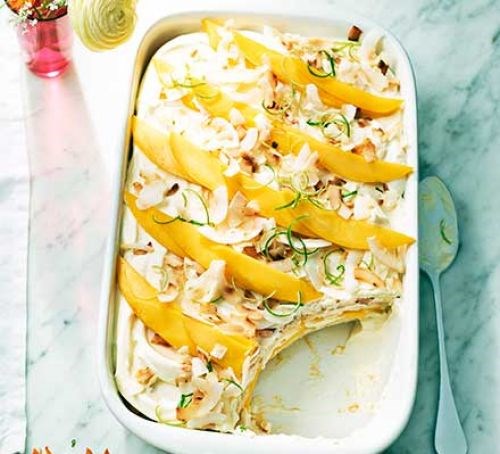 Tropical tiramisu