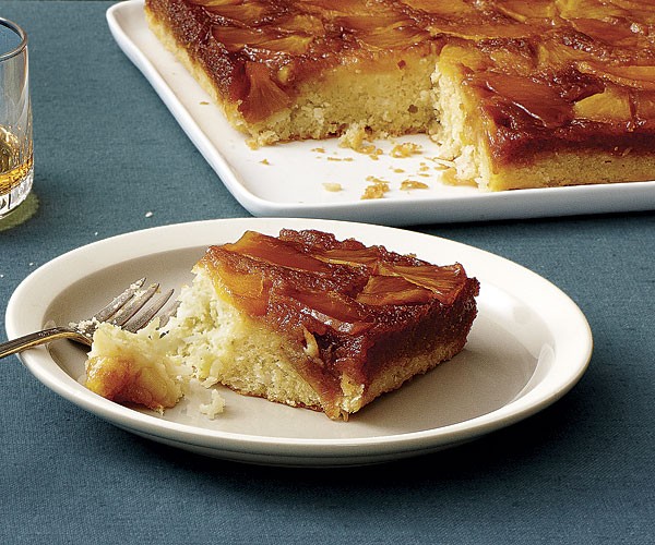 Tropical upside-down cake