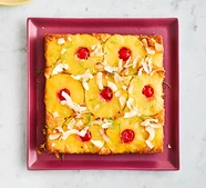 Tropical upside-down cake