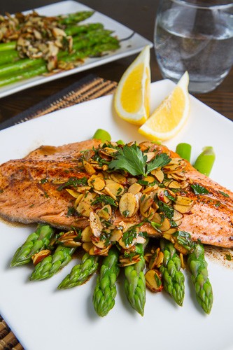 Trout amandine