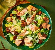 Trout Caesar salad