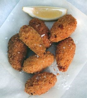 Trout croquettes