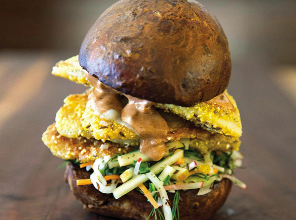 Trout "reuben"