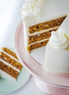 True carrot cake with cream cheese frosting [Tina Stevens, A Girl Named Pinky]