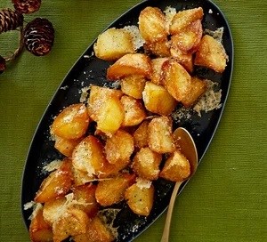 Truffle & cheese roast potatoes 