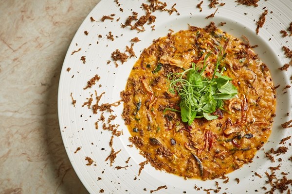  Truffle and mushroom khichadi