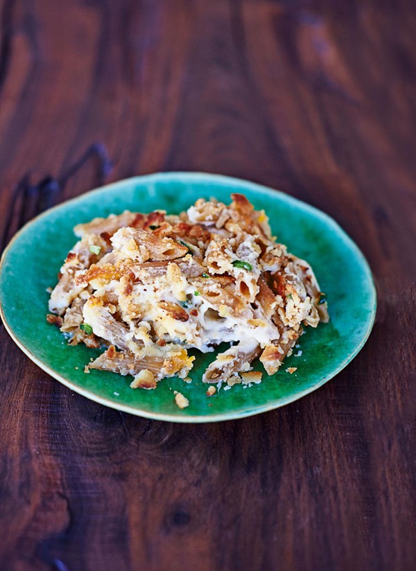 Truffle whole-grain mac & cheese