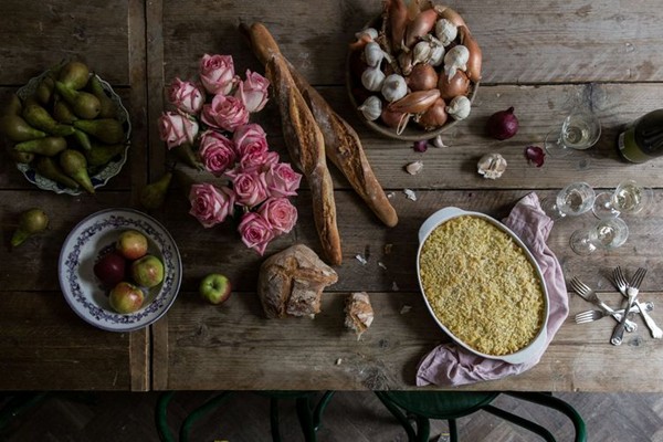 Truffled macaroni and cheese