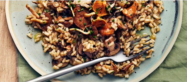 Truffled mushroom risotto