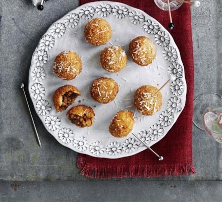 Truffled porcini arancini