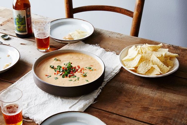 Truly amazing cashew queso sauce