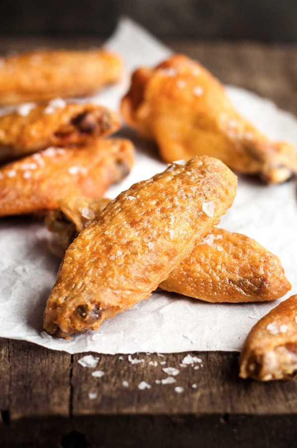 Truly crispy oven baked chicken wings