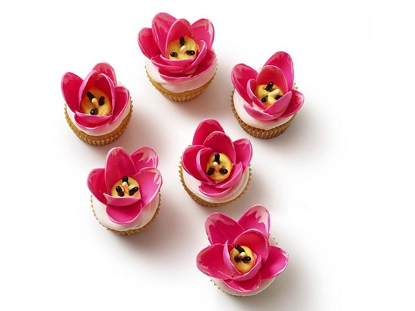 Tulip cupcakes
