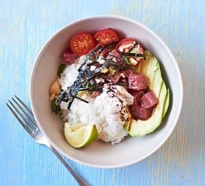Tuna & rice bowl