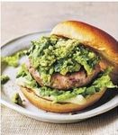 Tuna & smashed avocado burgers
