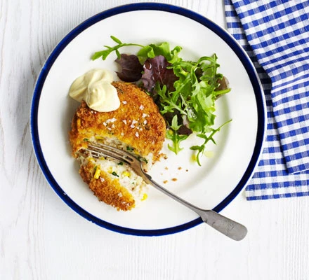 Tuna & sweetcorn fishcakes