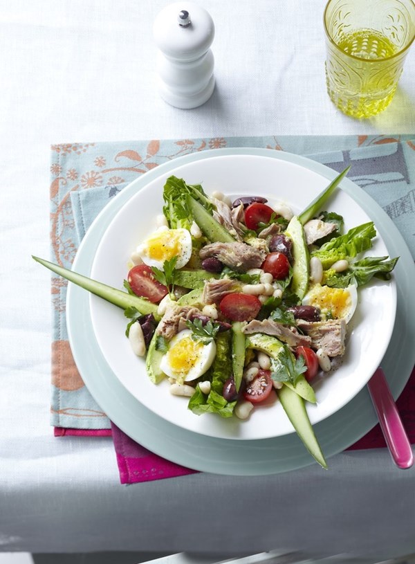 Tuna and avocado salad