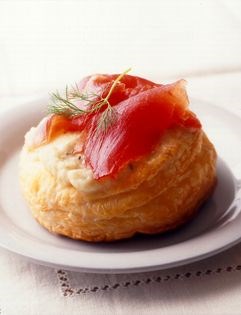 Tuna and fennel tart