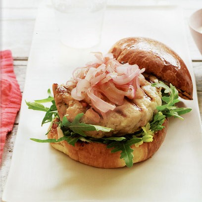 Tuna and ginger burgers