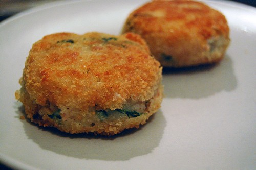 Tuna and potato cakes