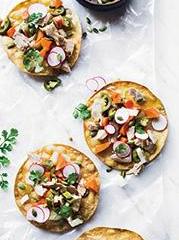 Tuna escabeche tostadas