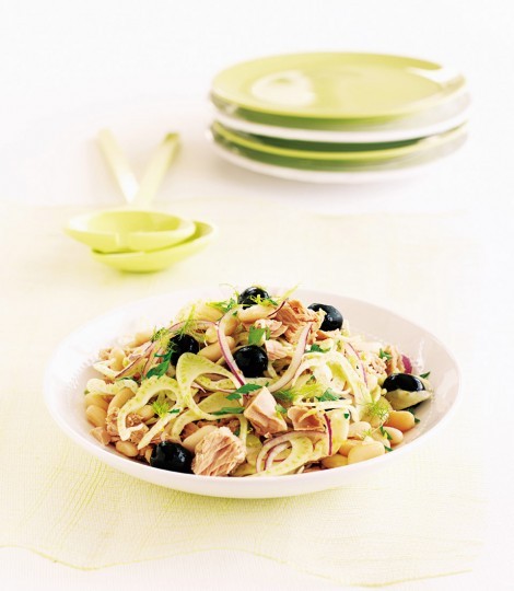 Tuna, fennel and white bean salad