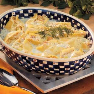 Tuna-filled shells
