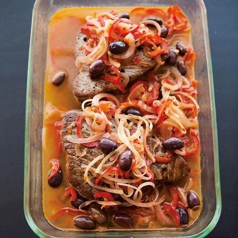 Tuna in escabeche