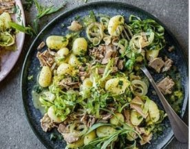 Tuna, lemon & tarragon gnocchi