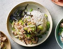 Tuna mayo sushi rice bowls
