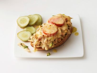 Tuna melts with horseradish mayonnaise