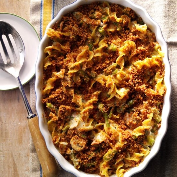 Tuna mushroom casserole
